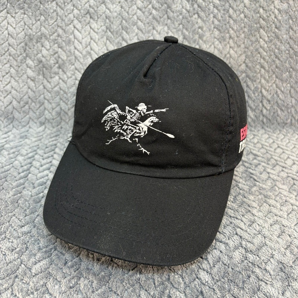 Espolon Tequila Skeleton Rooster Logo Adjustable OS Black Promo Baseball Hat